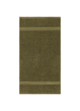 Ralph Lauren Dulaney gastendoek - 42 x 70 cm Olijfgroen