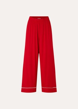 Lounge Dames Alpine Dreams pyjamabroek in de kleur Rood, maat: L
