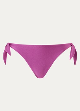 Sam Friday Dames Barra bikinislip met geknoopt detail in de kleur Paars, maat: S