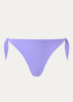 Sam Friday Dames Barra bikinislip met geknoopt detail in de kleur Lavendel, maat: L