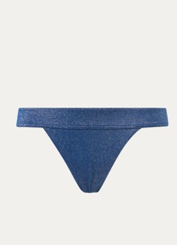 Sam Friday Dames Cabana hipster bikinislip met lurex in de kleur Indigo, maat: S