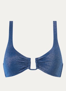 Sam Friday Dames Swash bralette bikinitop met uitneembare vulling in de kleur Turquoise, maat: S