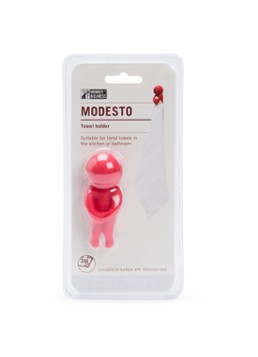 Monkey Business Modesto handdoekhaak Rood - Deal