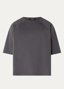 Seventh Heren T-shirt met ronde hals in de kleur Antraciet, maat: S