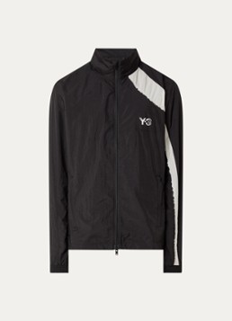 Y-3 Heren Jack met logo- en backprint in de kleur Zwart, maat: L