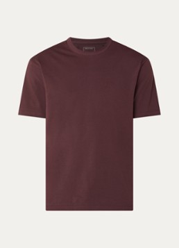 Y-3 Heren T-shirt met logoprint in de kleur Rood, maat: L