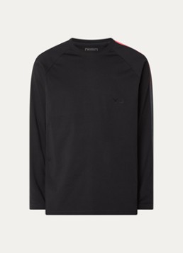 Y-3 Heren Longsleeve met logo in de kleur Zwart, maat: S