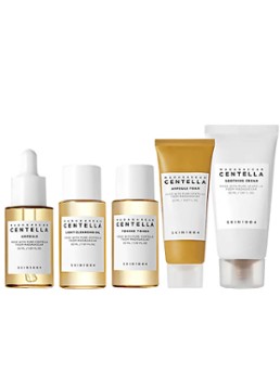 Skin1004 Madagascar Centella Travel Kit - travel size verzorgingsset 140ML Cadeausets - Deal