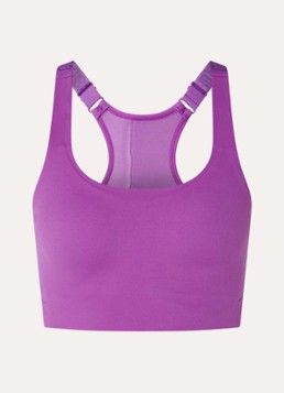 Goldbergh Dames Caprisa sport bh met medium support in de kleur Violet, maat: S