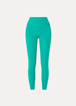 Goldbergh Dames Serenza high waist slim fit legging in de kleur Turquoise, maat: L
