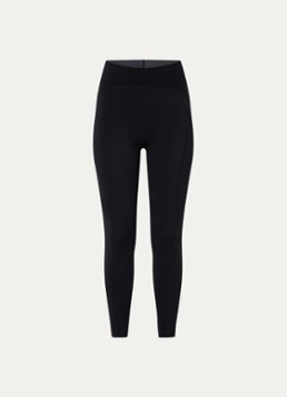 Björn Borg Dames High waist trainingslegging met logo in de kleur Zwart, maat: S