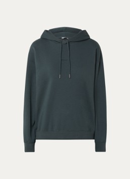Björn Borg Dames Studio hoodie met logo in de kleur Groen, maat: XS