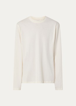 Björn Borg Dames Longsleeve met backprint in de kleur Gebroken wit, maat: S