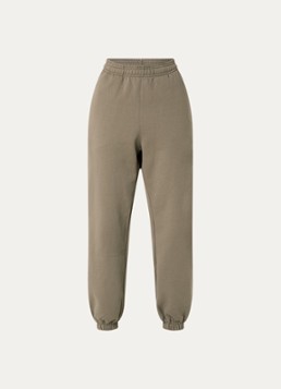 Björn Borg Heren High waist tapered fit joggingbroek met steekzakken in de kleur Lichtbruin, maat: XS