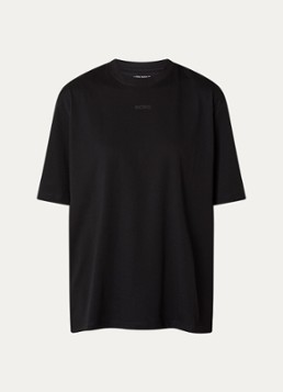 Björn Borg Dames T-shirt met logoprint in de kleur Zwart, maat: M