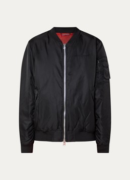 Björn Borg Dames Studio bomberjack met logoborduring in de kleur Zwart, maat: XS
