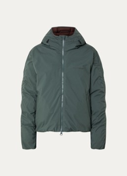 Björn Borg Dames Studio reversible pufferjack met logo in de kleur Groen, maat: S