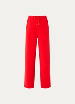 Björn Borg Dames Studio Soft high waist loose fit jogginsbroek met logo in de kleur Rood, maat: M
