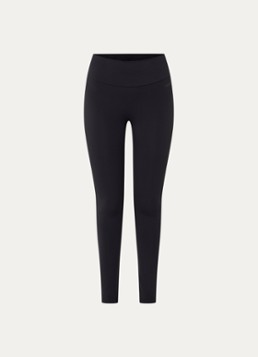Björn Borg Dames High waist slim fit sportlegging met logo in de kleur Zwart, maat: XS