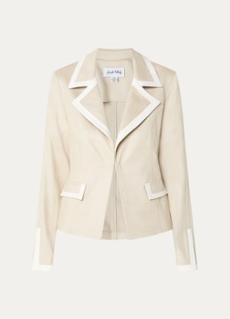 Joseph Ribkoff Dames Jack met siernaad in de kleur Creme