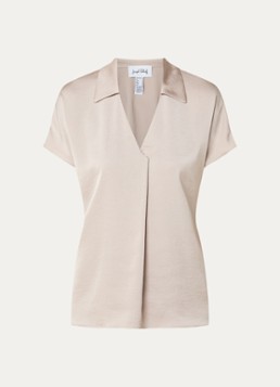 Joseph Ribkoff Dames Top met V-hals in de kleur Khaki