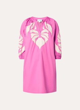 Joseph Ribkoff Dames Mini tuniekjurk met applicatie in de kleur Fuchsia
