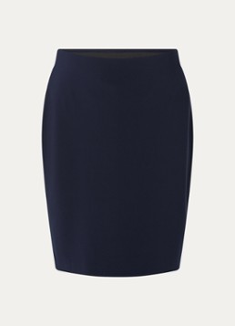 Joseph Ribkoff Dames Midi kokerrok met stretch in de kleur Donkerblauw