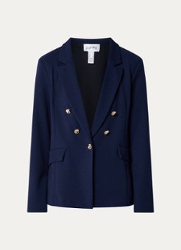 Joseph Ribkoff Dames Double breasted blazer met sierknopen in de kleur Donkerblauw