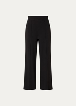 Joseph Ribkoff Dames High waist wide fit pantalon met stretch in de kleur Zwart