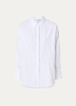 Joseph Ribkoff Dames Blouse met strass in de kleur Wit