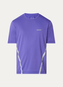 Purple Mountain Observatory Heren T-shirt met ronde hals in de kleur Violet, maat: XL