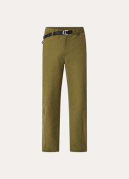 Purple Mountain Observatory Heren Mogul tapered fit broek met ritszakken in de kleur Olijfgroen, maat: L