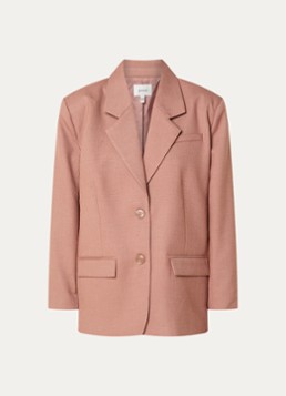 Gestuz Dames GZpaula blazer met klepzakken in de kleur Roodbruin
