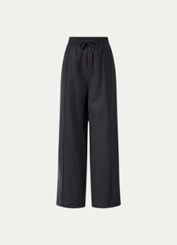 Gestuz Heren Alezia mid waist loose fit trackpants met steekzakken in de kleur Donkergrijs