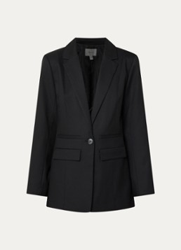 Gestuz Dames Paula blazer met klepzakken in de kleur Zwart