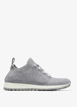 Jimmy Choo Dames Veles sneaker in kasjmierblend in de kleur Grijsmele