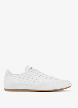 Jimmy Choo Dames Sunny/F sneaker van leer in de kleur Wit