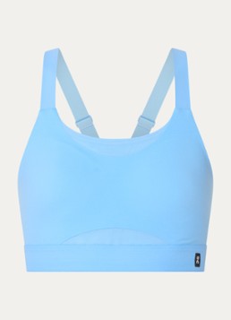 On Dames Performance sport bh met medium support in de kleur Beige, maat: S
