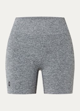 On Dames Studio high waist skinny fit trainingslegging met logo in de kleur Grijs, maat: L