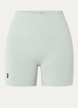 On Dames Studio high waist skinny fit trainingslegging met logo in de kleur Lindegroen, maat: L