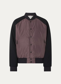 On Dames Courtside gewatteerd bomberjack met ritszakken in de kleur Zwart, maat: M