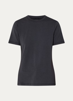 On Dames Trainings T-shirt ronde hals in de kleur Zwart, maat: XL