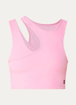 On Dames Studio sport bh met medium support in de kleur Roze, maat: S