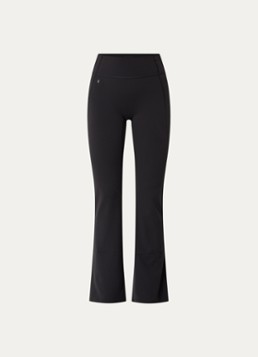 On Dames Studio high waist flared legging met logo in de kleur Zwart, maat: S