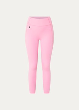On Dames Studio high waist skinny fit trainingslegging met logo in de kleur Roze, maat: XS