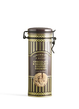 Cartwright & Butler Koekjes met chocolade en hazelnoot in blik 200 gram Beige - Deal