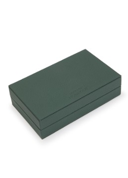 House of Nobilique Kaartenspel in koffer van leer in de kleur Groen, maat: 1MAAT