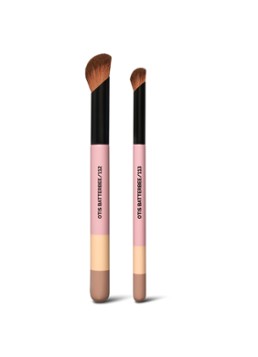 Otis Batterbee Concealer Make-up Brush Duo - make-up kwasten set 1MAAT Make-up - Deal