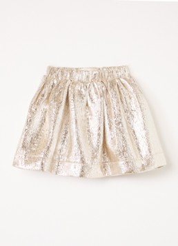 Sofie Schnoor Meisjes Mara rok van katoen in de kleur Goud, maat: 122