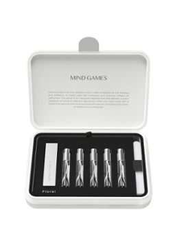 Mind Games Leather Discovery Set Floral Extrait de Parfum - mini parfumset 5x7,5ml Cadeausets - Deal
